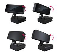 Lazmin112 HD 1080p Webcam Built-In Microphone, Digital USB Web Camera for Video Calling, Live Broadcast Video Camera for PC,Laptop and Desktop