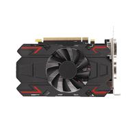 Lazmin112 HD6770 Gaming Graphics Card, 4GB DDR5 PCIe 2.0 16X Slot, Full Solid State Capacitors and Independent Cooling Fan, for 10, 8, 7, Vista, (HD6770 4GB DDR5)