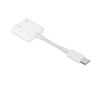 Lazmin112 HiFi 7.1 Surround Sound USB C Adapter, Fast Charging, Type C to 3.5mm Converter with Wide Compatibility