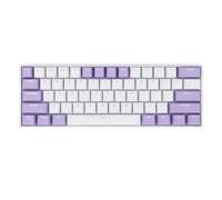 Lazmin112 Keyboard, Blue Switch RGB Backlit 61 Keys Keyboard for Working