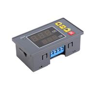 Lazmin112 Large Screen Timer Relay Module with Reverse Connection Protection, Sleep Mode for Convenient Monitoring - Wide Measuring Range, ABS Material (#3)