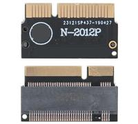 Lazmin112 M.2 NGFF SSD to A1425 A1398 Adapter Card Black ABS Material for 2012 Models 1 Pack