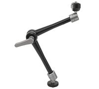 Lazmin112 Magic Arm Clamp, 1/4in Screw 360 Degrees Adjustable Magic Arm, Suitable For Video
