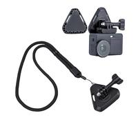 Lazmin112 Magnetic Neck Mount, Thickened Lanyard for Action 6 5 Pro Action Camera, with Triangular Base for First Person and Third Person Perspectives