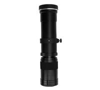 Lazmin112 Manual Focus RF Mount Camera Telephoto Lens F8.3 to F16 420 to 800mm Lens for Astrophotography (Black)