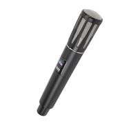 Lazmin112 Microphone, 328.1FT Get a Distance of Metal Microphone Professional Cord with Recipient for Karaoke (Black)