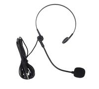 Lazmin112 Microphone Headset Mic, 3.5mm Headset Microphone with 1.2m Cable, for Singing, Speaking, Teachers, Coaches, Presentations, Seniors and More