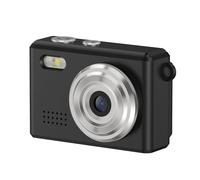 Lazmin112 Mini Digital Camera Keychain Camera 1080P HD Video 12MP Photo with 0.96 Inch Display 6 Filters for Travel Study Recording (Black)