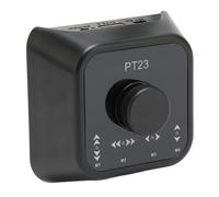 Lazmin112 Page Turner Pedal for Computer Phone, Wireless Multimedia Controller, Easy to Use, 4 Page Flip Modes, Multi Platform Support, Type C Port Charging, Compact and Portable (Black)