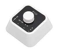 Lazmin112 Page Turner Pedal for Computer Phone, Wireless Multimedia Controller, Easy to Use, 4 Page Flip Modes, Multi Platform Support, Type C Port Charging, Compact and Portable (White)