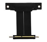 Lazmin112 PCIE 4.0 Riser Cable, 64 Pin GPU Graphics Card Extension Cable 8GB/s Data Transfer, 4X 90° Connector, Backward Compatible with PCIE 3.0 2.0 1.0, for M.2 WiFi USB Sound (10)