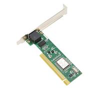 Lazmin112 PCIe Network Card, Self Adaption 10mbps 100mbps NIC RJ45 Auto Negotiate PCIe Ethernet Card, RT8139 Chipset, with BOOTROM Slot, for Computer Gaming