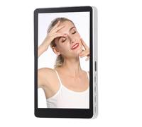 Lazmin112 Phone Selfie Monito Screen, 3.97inch, 2.4G, 360° Flip, Stable Connection, 1500mAh, Type C Charge, Remote Control, Wireless Magnetic Monito Screen, for Videos, Live Streams (Silver)
