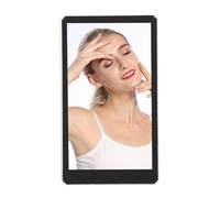 Lazmin112 Phone Selfie Monito Screen, 4.5 Inch, 2.4G, 360° Flip, Stable Connection, 1500mAh, Type C Charge, Remote Control, Wireless Magnetic Monito Screen, for Videos, Live Streams (Silver)