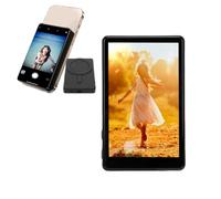 Lazmin112 Phone Selfie Monito Screen, Wireless Magnetic Monito Screen, 2000mAh, Clear Without Lag, with Remote Control, Real Time Previews, Type-C, for Vlogging, Video, Live Streams