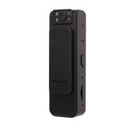 Lazmin112 Portable WiFi Body Camera, 1080P HD One Key Video Recorder, 90 Degree Rotation Lens 128G Memory Wearable Magnetic Absorption Bodycam, for Home and Office