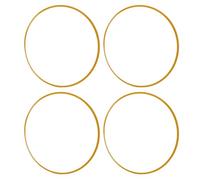 Lazmin112 Rad Marginal Protective Rings, 4pcs Scratch Proof Rad Rim Guard Ring Anti -collision Decorative Universal for 16 Inch Wheel Bike Hub (Yellow)