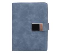 Lazmin112 Real-time Synchronized Smart Pen Writing Set with AI Drawing and Voice Drawing for Interactive Learning and Language Translation, Ideal for Students and Teachers, Blue PU Material