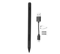 Lazmin112 Rechargeable Stylus Pen, 4096 Pressure Levels Tilt Support MPP 2.0 Active Pen with Palm Rejection, for ROG X16 Z13 16 13 Zenbook Vivobook Laptops (Black)