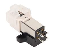 Lazmin112 Record Player Needle, High Performance Precise Pure Magnetic Stylus Replacement, Premium Material Turntable Tip for LP Vintage Record Player