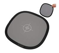 Lazmin112 Reflector Board, Photography Automatic/Manual Lens Practice Studio Supplies PU Exposure Value Measurement Double Balancing for Digital SLR Camera