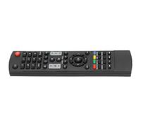 Lazmin112 Replacement Remote Control for LCD TV, Simple Operation, Durable ABS Material, 10m Range, Compact Design with 2 AAA Batteries Compatible for LCD TV System/ GJ220
