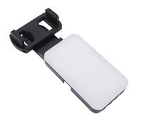 Lazmin112 Rgb Selfie Light, Flexible Led Video Light, With Back Clip, 5 Color Temperature, 10 Levels Brightness, 115° Rotation, 2000mah, 17 Colors, for Photography, Live Streaming