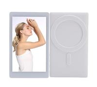 Lazmin112 Selfie Monito Screen, 4 Inch Full View Display, Wireless Magnetic Phone Monito Screen, 2000mah, 2.4G / 5G Dual Band, Adjustable Brightness, Selfie Focus, for Live Streams (White)