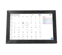 Lazmin112 Smart Digital Calendar, 13.3 Inch HD Touchscreen Interactive Display with WiFi Sync for Family Schedules, Meal Plans, Chore Tracking, Digital Picture Frame (UK Plug)