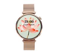 Lazmin112 Smart Watch, IP67, BT Call, 100+ Sport Modes, Step Counting, Sleep Tracking, Calories, Message Reminders, 1.6 Inch Screen, with 2 Bands, Fitness Tracker, for Women