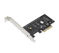Lazmin112 SSD Adapter Card, PCI-E 3.0 X4 to M.2 NGFF SSD Hard Drive Universal Host Controller Expansion, Support for Windows 8/10 / System