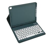 Lazmin112 Tablet Keyboard Case, Magnetic Detachable Keyboard with 7 Color Backlit, Ergonomic Scissor Keys, 3 Adjustable Viewing Angles, for 9th 8th 7th 3 Pro 10.5 Inch (Green)