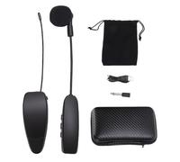 Lazmin112 UHF Wireless Instrument Microphone, 360° Pickup with Noise Reduction for Violin Guitar Cello Stage Performance, Long Distance Transmission Up to 30m