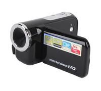 Lazmin112 Video Camera, 1080P HD 16MP Digital Camcorder with 16x Zoom, 2 Inch LCD Screen, Anti Shake, for YouTube Vlogging, Travel, Wedding Recording (Black)