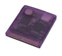 Lazmin112 Video Games Memory Card for GB GBC GBA SP, 1000 in 1 Game Flash Memory Card, Game Cartridge Expansion Card for Gameboy, for MAPPER (Purple Transparent)