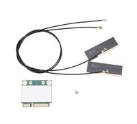Lazmin112 WiFi 6 PCIE Card, 1800Mbps, 2.4GHz/5GHz Dual Band, Wireless Network Adapter for Ofdma, Mu-Mimo, Double Antennas, WPA3 Encryption, PCIE Interface, Ultra Low Latency