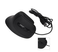 Lazmin112 Wired Vertical Mouse, 6 Mute Buttons, 800 1200 2400 3200 DPI, USB Wired Vertical Ergonomic Mouse, Ergo Mice for Gaming Office, for, Black