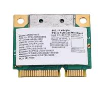 Lazmin112 Wireless Card, 2.4Ghz / 5Ghz Dual Band, 300Mbps Network Card, Mini-Pcie Interface Adapter for Laptop and Desktop, Support Linux and OS X Systems, Compact And Portable