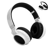 Lazmin112 Wireless Gaming Headset, BT 5.0, Gaming Headphones, Resilient Memory Sponge, 40mm Ndfeb Horn Unit, One Key Switch Fm Mode, Foldable And Portable, for Laptop,Mobile,Tablets
