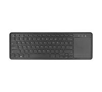 Lazmin112 Wireless Keyboard with Touchpad,78 Keys Portable Keyboard with USB Receiver,Automatic Sleep Function,Support for Windows,for Android,for OS X