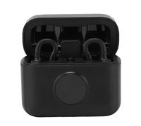 Lazmin112 Wireless Lavalier Microphone with Noise Canceling, Durable 2.4G Wireless Lapel Microphone for Live Streaming Video Recording, with Active Noise Canceling for Recording