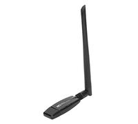 Lazmin112 Wireless Network Card, 300Mbps High Speed Portable WiFi Adapter, Heat Dissipation USB2.0 Interface Adapter Card with Antenna