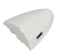 Lazmira Car Outside Door Handle Car Left Exterior Door Handle 1pcs Plastic Front Key-Cover Cap 69218-53021 IS250 IS350 3.5L 2006-2013(White)