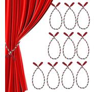 Lazos Para Guirnaldas De Escaleras,16 Piezas Decoración Navideña Tejida A Mano | Lazos Decorativos De Torsión - Para Familias y Propietarios en Barandillas Marcos de Puerta Vallas y Proyectos