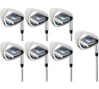 LAZRUS GOLF Premium Golf Irons Individual or Golf Irons Set for Men (4,5,6,7,8,9,PW) or Driving Irons (2&3) Steel Shaft Regular Flex Golf Clubs (LH, 4-PW Set, 7 pcs)
