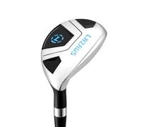 LAZRUS GOLF Premium Hybrid Golf Clubs for Men - 2,3,4,5,6,7,8,9,PW Right Hand & Left Hand Single Club, Regular Flex (Silver Right Hand, 5, RH, Silver Single)