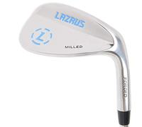 LAZRUS Premium Forged Golf Wedge Set for Men - 52 56 60 Degree Golf Wedges + Milled Face for More Spin - Great Golf Gift (Silver, 52 Degree Single)