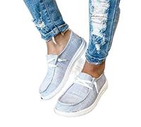 LAZUN Orthopedic Sneakers For Women Leopard Print Casual Comfort Walking Canvas Shoes Lightweight Non Slip Breathable Slip-On Sneaker Rounded Toe Travel Shoes (Color : Grey, Size : 7)