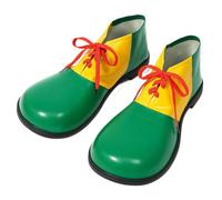 Lazutom Oversized Funny Clown Shoes for Adults Costume Accessory for Halloween Cosplay Carnival Masquerade Party Green