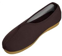 Lazutom Unisex Buddhist Monk Shoes Martial Arts Shoes Kung Fu Sneaker Coffee